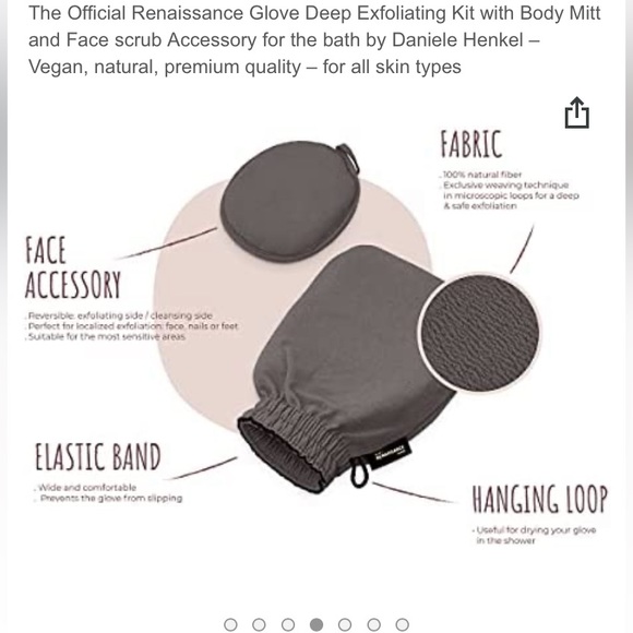 Renaissance Exfoliating Mitt - Picture 4 of 4